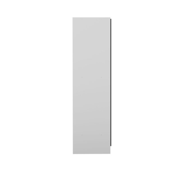 Dressing extensible 1 colonne blanc et rideau anthracite - CLOTHES – Image 5