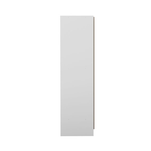 Dressing extensible 2 colonnes blanc et rideau taupe - CLOTHES – Image 6