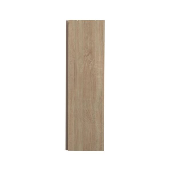 Dressing extensible 2 colonnes naturel/blanc et rideau taupe - CLOTHES – Image 5
