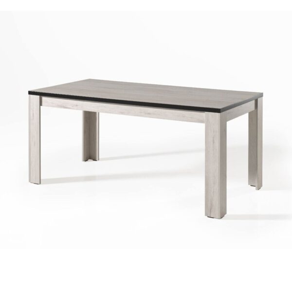 Salle à manger complète avec table 160 cm et 4 chaises - ALOST – Image 5
