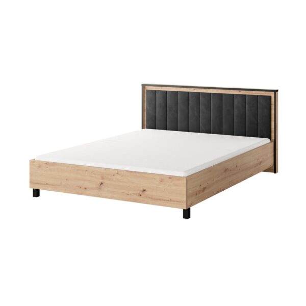 Chambre complète avec lit 160 cm décor chêne - YLIES – Image 3