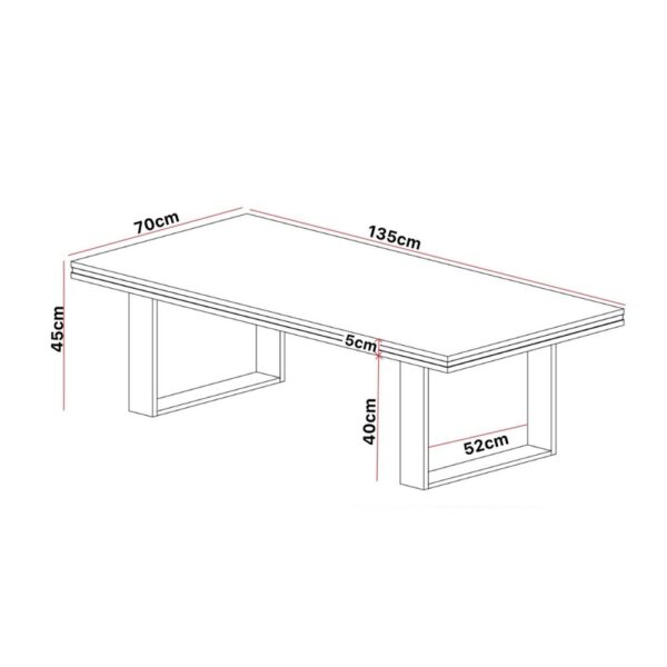 Salon complet avec meuble TV 150 cm chêne grisé - ISTRES – Image 10