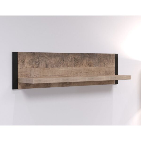 Ensemble salon avec 3 meubles et étagère décor chêne - PLEX – Image 6