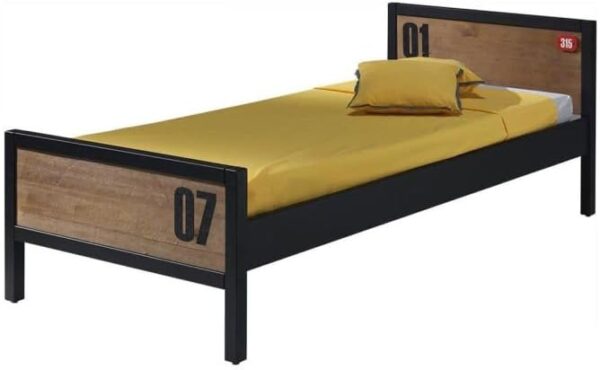Chambre Complète Enfant 5P Alex II Marron & Noir – Image 4